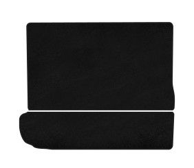 Килимок багажника текстильний Premium (складений 3 ряд, Чорний) для Citroen C-4 Picasso 2013-2022 рр