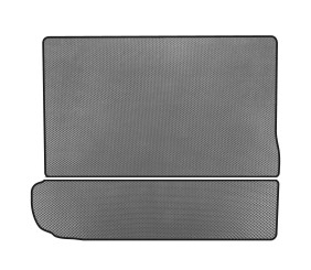 Килимок в багажник EVA (складений 3 ряд, Сірий) для Citroen C-4 Picasso 2013-2022 рр