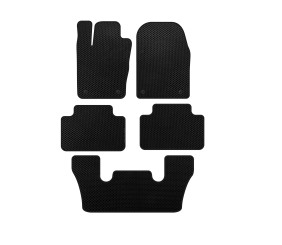 Килимки EVA (3 ряди, Чорний) для Dodge Durango 2010- рр