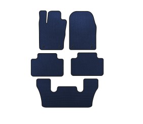 Килимки EVA (3 ряди, Синій) для Dodge Durango 2010- рр