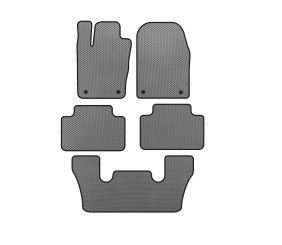 Килимки EVA (3 ряди, Сірий) для Dodge Durango 2010- рр