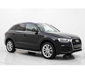 Бокові пороги Tayga (2 шт., Алюміній) для Ауди Q3 2011-2019 рр