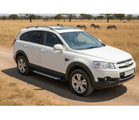Бокові пороги Line (2 шт., Алюміній) 2016-2019 для Chevrolet Captiva рр
