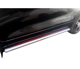 Бічні труби (2 шт, нерж) для Chevrolet Trax 2012-2023 рр