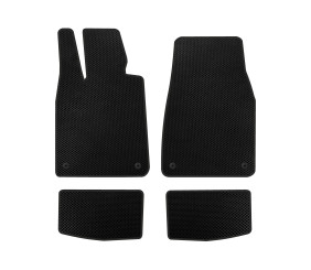 Килимки EVA (2021-, Чорний) для Porsche Taycan 2019- рр