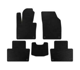 Килимки EVA (2020-, Чорний) для Volvo XC90 2015- рр