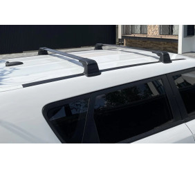 Поперечени у штатні місця під ключ Wingbar V3 (2 шт) Сірі для Land Rover Discovery IV 2009-2017 рр