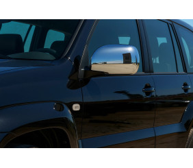 Накладки на дзеркала (2 шт, нерж.) для Lexus GX470 2002-2009 рр