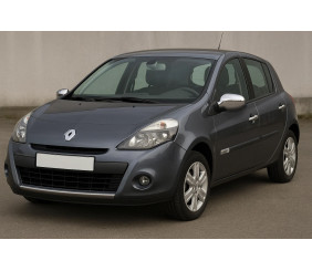 Накладки на дзеркала (2 шт., нерж) для Renault Clio III 2005-2012 рр