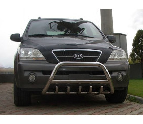 Кенгурятник WT003 (нерж.) для Kia Sorento I BL 2002-2009 рр