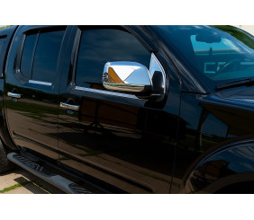 Зовнішня окантовка стекол (4 шт, нерж.) для Suzuki Equator 2009- рр