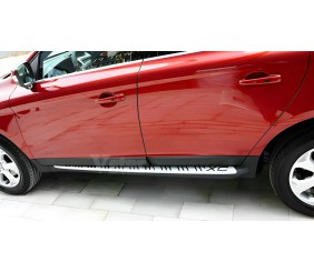 Бокові пороги Оригінал (2009-2014) для Volvo XC60 рр