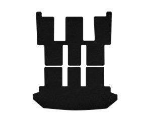 Килимок багажника текстильний Premium V2 (Чорний) для Peugeot 807 2002-2014 рр