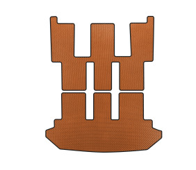 Килимок в багажник EVA V2 (Помаранчевий) для Peugeot 807 2002-2014 рр