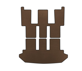 Килимок в багажник EVA V2 (Коричневий) для Peugeot 807 2002-2014 рр