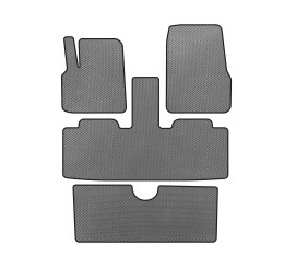 Килимки EVA (3 ряди, 7-ми місний, Сірий) для Renault Espace 2002-2014 рр
