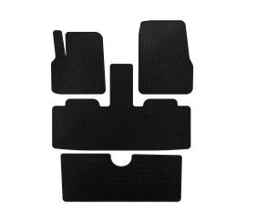 Килимки EVA (3 ряди, 7-ми місний, Чорний) для Renault Espace 2002-2014 рр