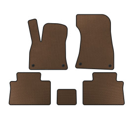 Килимки EVA (Sportback, Коричневий) для Ауди e-Tron 2018-2022 рр