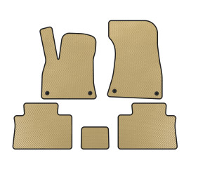 Килимки EVA (Sportback, Бежевий) для Ауди e-Tron 2018-2022 рр