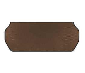 Килимок в багажник EVA (до 3 ряду, 2003-2005, 7-ми місний, Коричневий) для Opel Zafira A рр