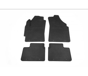 Гумові килимки (4 шт, Polytep) для Daewoo Matiz 1998-2008 рр