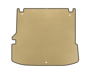 Килимок в багажник EVA V2 (з сабвуфером, 7-ми місний, Бежевий) для Toyota Highlander 2019- рр