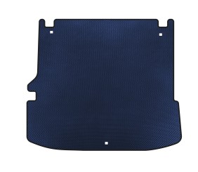 Килимок в багажник EVA V2 (з сабвуфером, 7-ми місний, Синій) для Toyota Highlander 2019- рр