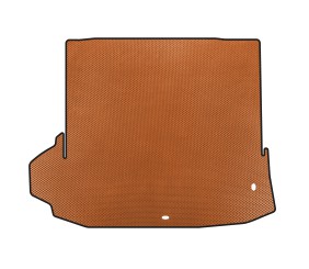Килимок в багажник EVA V3 (без сабвуфера, 7-ми місний, Помаранчевий) для Toyota Highlander 2019- рр
