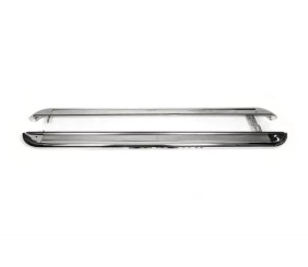 Бокові пороги Premium (2шт., нерж.) d60 для Ауди Q5 2017-2025 рр