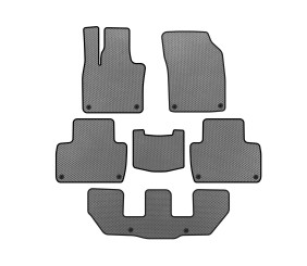 Килимки EVA (3 ряди, Сірий) для Volvo XC90 2015- рр