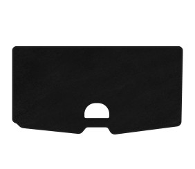 Килимок багажника текстильний Premium (до 3 ряду, Чорний) для Volvo XC90 2015- рр