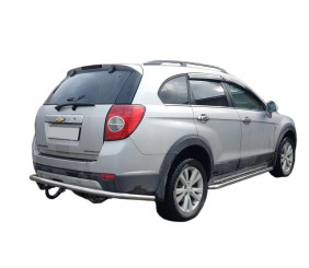 Задній захист AK005 (нерж) для Chevrolet Captiva 2006-2019 рр