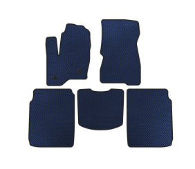 Килимки EVA (2 ряди, 2013-2019, Синій) для Ford Flex рр