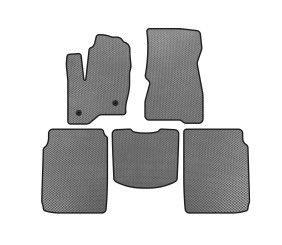 Килимки EVA (2 ряди, 2013-2019, Сірий) для Ford Flex рр