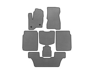 Килимки EVA (3 ряди, 2013-2019, Сірий) для Ford Flex рр