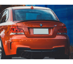 Спойлер P-Style (для E82, чорний глянець) для BMW 1 серія E81/E82/E87/E88 2004-2011 рр