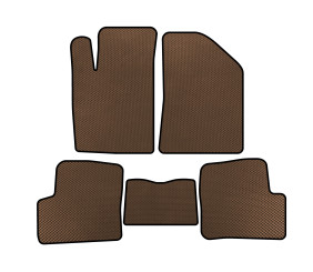 Килимки EVA (Коричневий) для Geely FC 2006-2011 рр