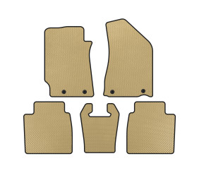 Килимки EVA (SD, Бежевий) для Geely Emgrand EC8