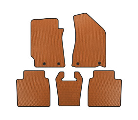 Килимки EVA (SD, Помаранчевий) для Geely Emgrand EC8