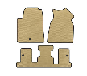 Килимки EVA (1-20263 ряд, 2013-2017, Бежевий) для GMC Acadia рр