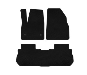 Килимки текстильні Classic (2 ряди, 2017-2019, Чорний) для GMC Acadia 2017- рр