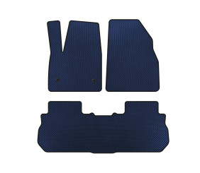 Килимки EVA (2 ряди, 2017-2019, Синій) для GMC Acadia 2017- рр