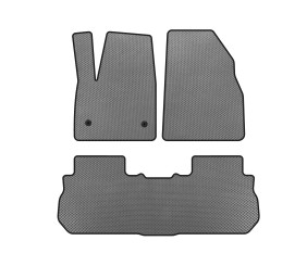 Килимки EVA (2 ряди, 2017-2019, Сірий) для GMC Acadia 2017- рр