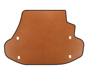 Килимок в багажник EVA (Помаранчевий) для Honda Legend 2004-2012 рр
