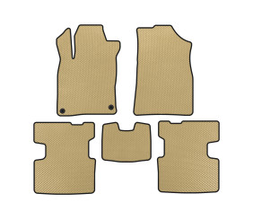 Килимки EVA (Бежевий) для Honda Insight III 2018-2022 рр