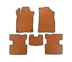 Килимки EVA (Помаранчевий) для Honda Insight III 2018-2022 рр