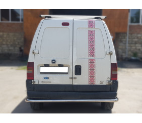 Задній захист AK005 (нерж) для Fiat Scudo 1996-2007 рр