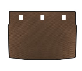 Килимок в багажник EVA (2008-2012, Коричневий) для Kia Forte 2008–2024 рр