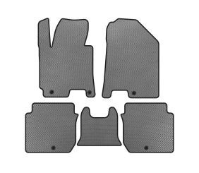 Килимки EVA (2016-2018, Сірий) для Kia Forte 2008–2024 рр