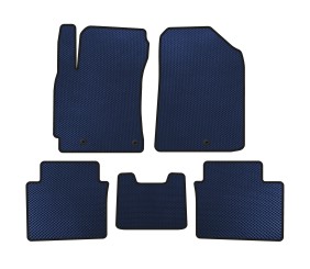 Килимки EVA (2018-2021, Синій) для Kia Forte 2008–2024 рр